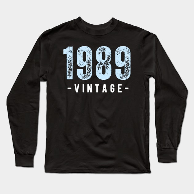 1989 Long Sleeve T-Shirt by TayaDesign